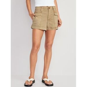 Old Navy Womens Y2K Cargo Shorts Size M Adventurecore Utilitarian Coastal Casual